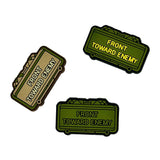 Tactical Gear Junkie Claymore Mine Shoe Charms - Set of 3, alternate view 3