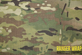 RangerWrap Sheet SMALL (S) Size (6" x 12") - Adhesive-Backed Cordura Fabric in Multicam