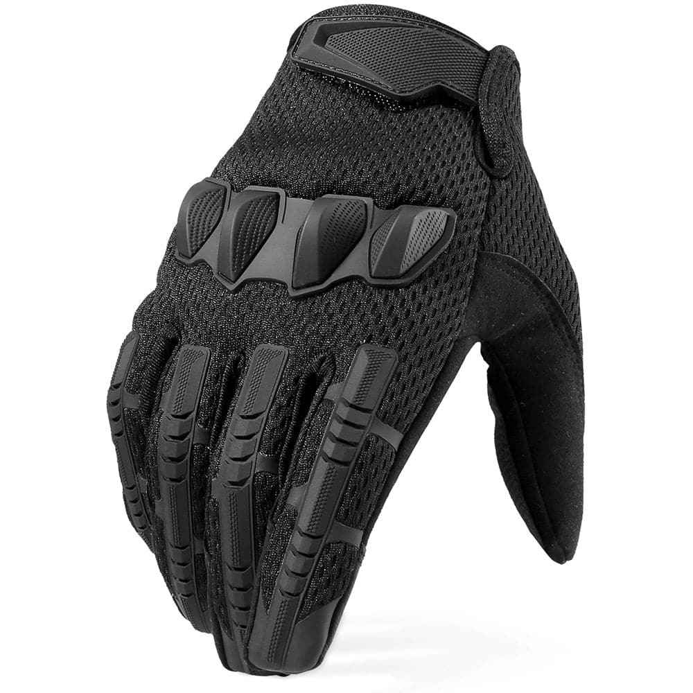 Raven Supply Touchscreen Tactical Gloves in Black, alternate view 8