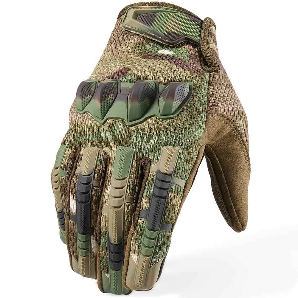 Raven Supply Touchscreen Tactical Gloves in Black, alternate view 7