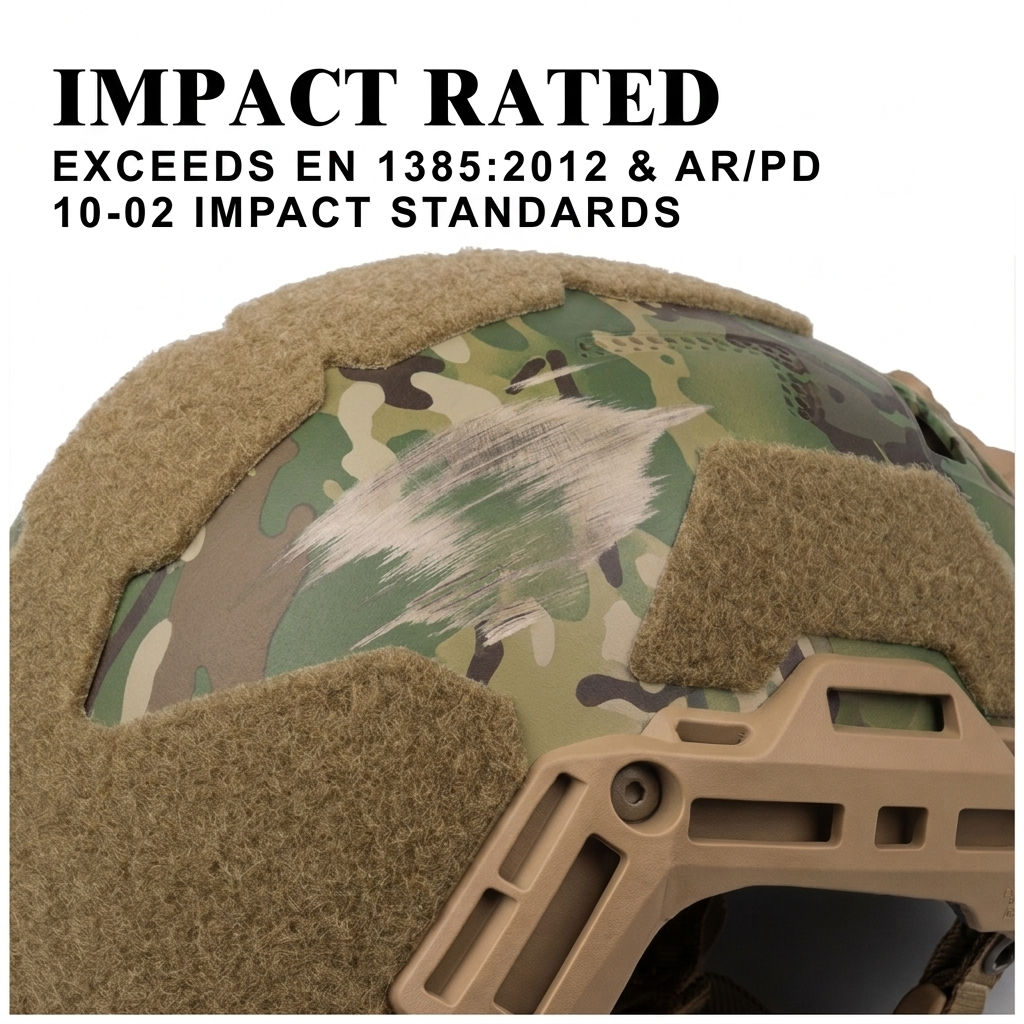 ATE® Bump Tactische Helm | Lichtgewicht Stootbescherming – Hard Head Veteranen