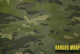 RangerWrap Sheet SMALL (S) Size (6" x 12") - Adhesive-Backed Cordura Fabric in Tropic Multicam, alternate view 4