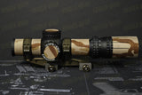Nightforce ATACR 1-8 F1 - Optic Wrap in Cordura Fabric in Desert Tiger Stripe, alternate view 2