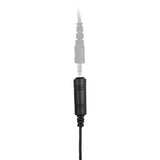 Radio Connector Cable for Tactical Headset: Amplified NATO/Military Wiring, OTTO, Helicopter - All Kenwood TK & NEXEDGE (NX) 2-Pin, Baofeng, BTECH, Rugged Radios, Diga-Talk, TYT, AnyTone, Alinco, Relm/BK Radio, Quansheng, Wouxon, Retevis