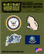 Tactical Gear Junkie Mini Morale U.S. Navy Sticker Pack