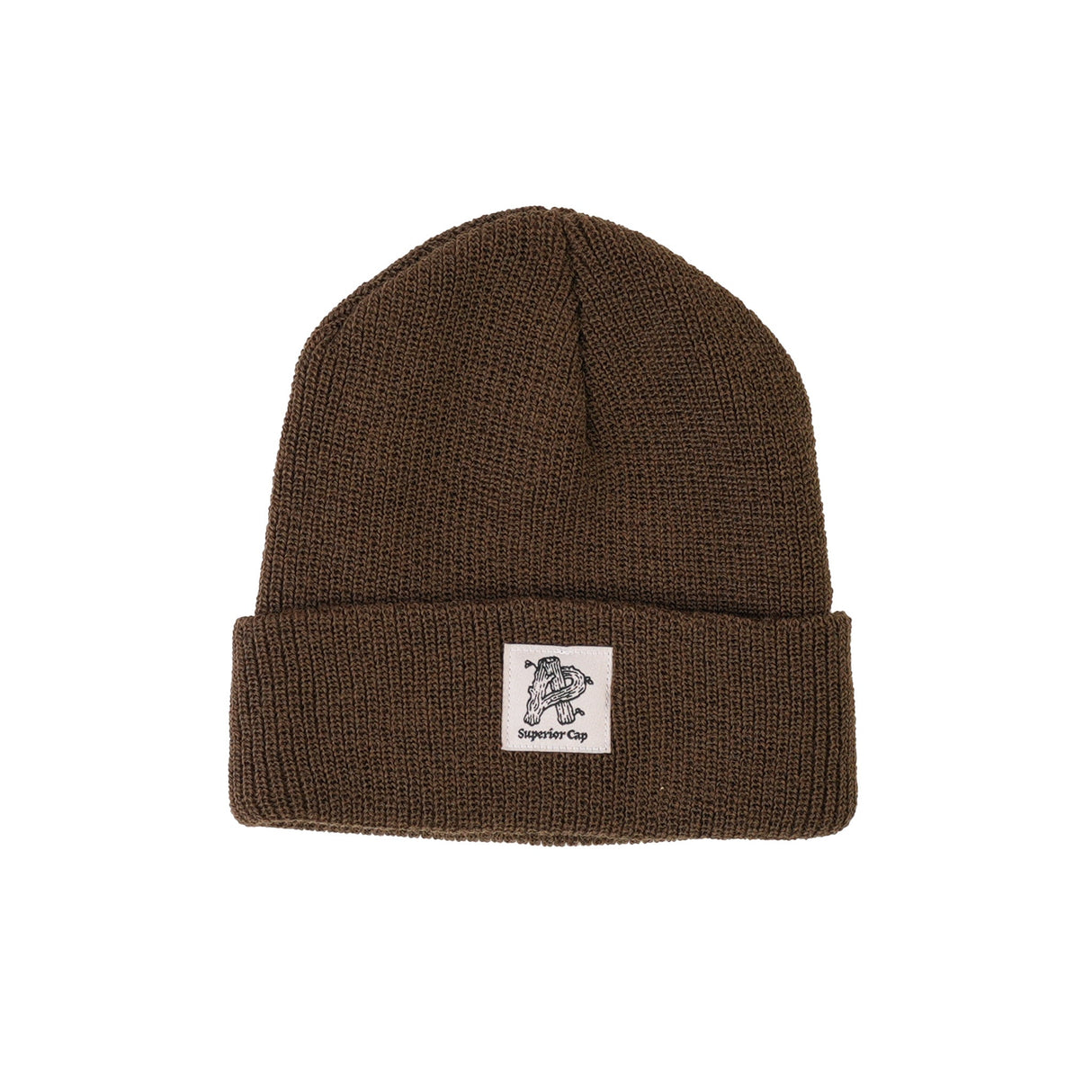 The Superior Knit Hat in Dark Brown, alternate view 7