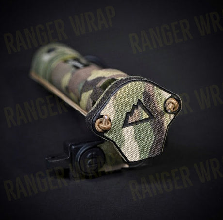 One Hundred Concepts LightCap (2-pack) - Wrap in Cordura Fabric in Multicam, alternate view 2