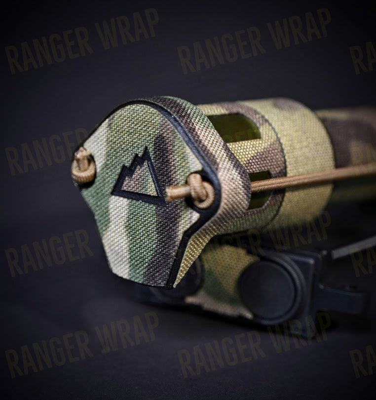 One Hundred Concepts LightCap (2-pack) - Wrap in Cordura Fabric in Black Multicam, alternate view 5