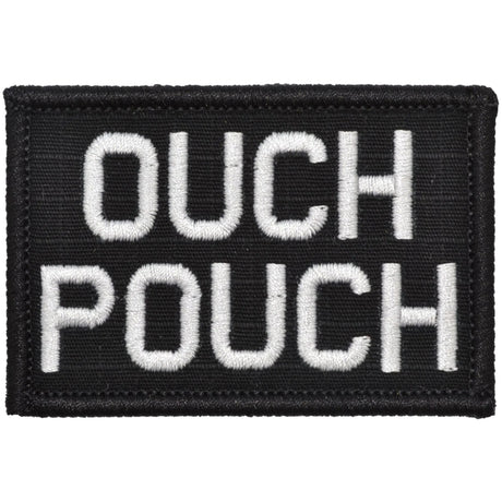 Ouch Pouch - 2x3 Patch in Black