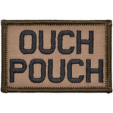 Ouch Pouch - 2x3 Patch in Coyote Brown w/ Black, alternate view 4