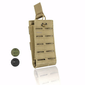 Valken Multi Rifle Single Magazine Pouch - Laser Cut – Black