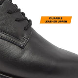 ACTIVE DUTY Oxford Men's Work Shoe in Black, alternate view 3