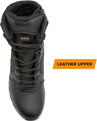 MAG LYNX 8" Police & Law Enforcement Tactical Boot SZ WP in Black, alternate view 4