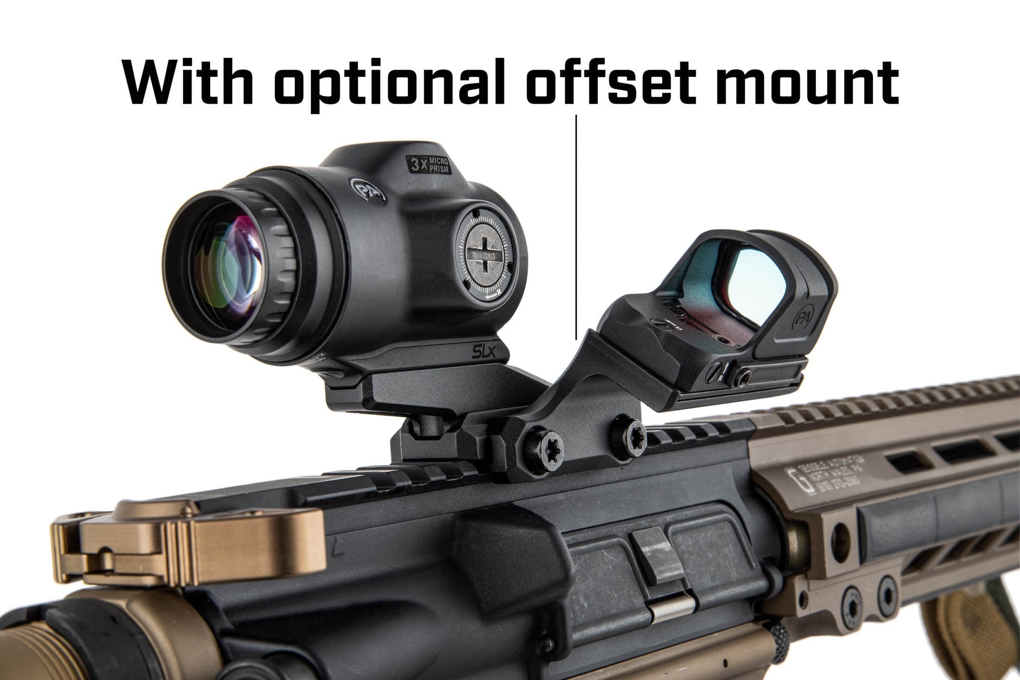 Primary Arms SLx 3X MicroPrism™ Scope - Red Illuminated
