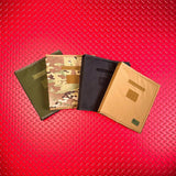 USA Made TGJ Tactical Binder - Complete Package with Binder & 2 Patch Pages in Black