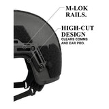 ATE® GEN2 Ballistic Helmet | NIJ IIIA High-Cut - Hard Head Veterans, alternate view 31