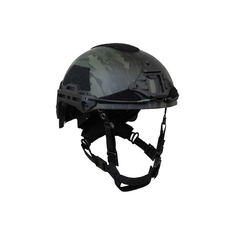 ATE® GEN2 Ballistic Helmet | NIJ IIIA High-Cut - Hard Head Veterans in Black, alternate view 4