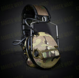 Peltor COMTAC III-VI - Ear Pro Wrap in Cordura Fabric in Arid Multicam, alternate view 5