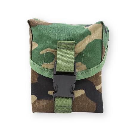US SAW Pouch - 100/200 Round in Woodland Camo, alternate view 2