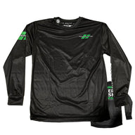 Dryfit Long Sleeve Powerhouse – White Logo — alternate view 2