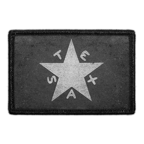Battle of San Jacinto - Texas - Black and White - Removable Patch