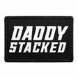 Daddy Stacked Removable Patch