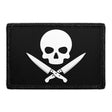 Skull With Knives - Removable Patch