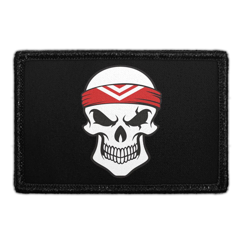 Gangster Skull Removable Patch