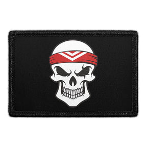 Gangster Skull Removable Patch