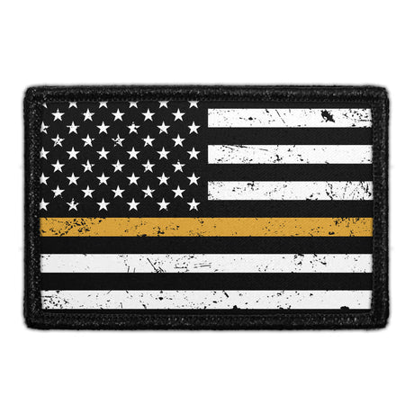 Distressed Dispatch Flag Removable Patch