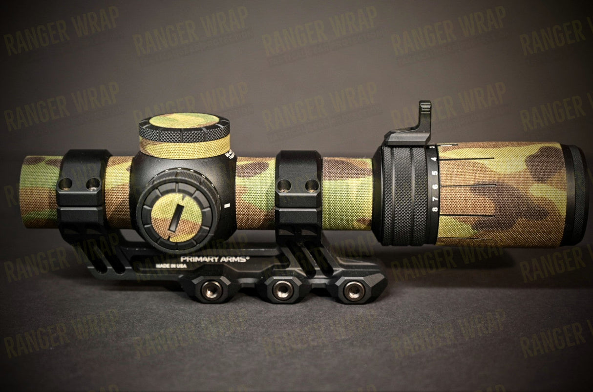 Primary Arms Compact PLx 1-8 FFP - Optic Wrap in Cordura Fabric in Splatter, alternate view 3