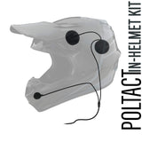 Competition/Race In-Helmet & Push To Talk Kit - 2 Pin Kenwood, Baofeng, BTECH, Rugged Radios, Diga-Talk, TYT, AnyTone, Alinco, Relm/BK Radio, Quansheng, Wouxon, Retevis, Rocky Talkie Mountain Radio
