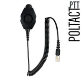 Kit táctico para casco con micrófono y botón para hablar - Desconexión rápida (Hirose): BaoFeng: UV9G, UV9R, UV9R Plus, UV9R Pro, BF-A58, BF-558, BF-N9, UV-XR, GT-3WP, BF-9700, UV-5S, BF-R760, UV-82WP