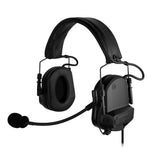 PolTact V1 Tactical Comms Headset mit aktivem Gehörschutz – 2 Pin Kenwood, Baofeng, BTECH, Rugged Radios, Diga-Talk, TYT, AnyTone, Alinco, Relm/BK Radio, Quansheng, Wouxon, Retevis