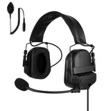 PolTact V2 Taktischer Kommunikationshelm mit aktivem Gehörschutz - BaoFeng: UV9G, UV9R, UV9R Plus, UV9R Pro, BF-A58, BF-558, BF-N9, UV-XR, GT-3WP, BF-9700, UV-5S, BF-R760, UV-82WP