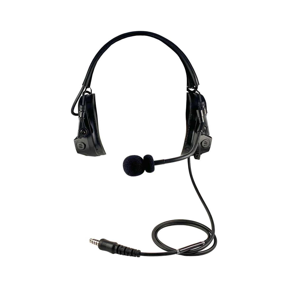 PolTact V1 Taktisches Kommunikations-Headset mit aktivem Gehörschutz - BaoFeng: UV9G, UV9R, UV9R Plus, UV9R Pro, BF-A58, BF-558, BF-N9, UV-XR, GT-3WP, BF-9700, UV-5S, BF-R760, UV-82WP