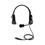 Auscultadores de Comunicações Táticas PolTact V1 com Proteção Auditiva Ativa e Adaptador de Desconexão Rápida (Hirose) - BaoFeng: UV9G, UV9R, UV9R Plus, UV9R Pro, BF-A58, BF-558, BF-N9, UV-XR, GT-3WP, BF-9700, UV-5S, BF-R760, UV-82WP