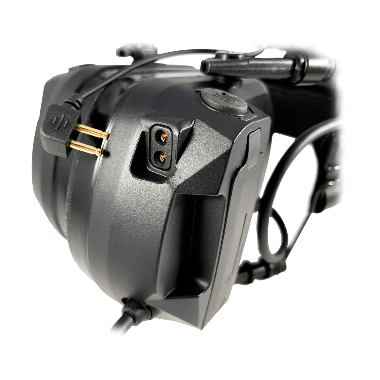 PolTact V1 Taktisches Kommunikations-Headset mit aktivem Gehörschutz - BaoFeng: UV9G, UV9R, UV9R Plus, UV9R Pro, BF-A58, BF-558, BF-N9, UV-XR, GT-3WP, BF-9700, UV-5S, BF-R760, UV-82WP