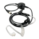 Tactical Mic / Earpiece / PTT Kit With Quick Disconnect (Hirose) Connector - BaoFeng: UV9G, UV9R, UV9R Plus, UV9R Pro, BF-A58, BF-558, BF-N9, UV-XR, GT-3WP, BF-9700, UV-5S, BF-R760, UV-82WP