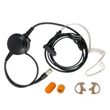 Tactical Mic / Earpiece / PTT Kit With Quick Disconnect (Hirose) Connector - BaoFeng: UV9G, UV9R, UV9R Plus, UV9R Pro, BF-A58, BF-558, BF-N9, UV-XR, GT-3WP, BF-9700, UV-5S, BF-R760, UV-82WP