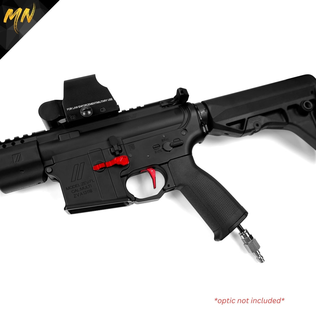 Minnesota Airsoft Project ZEV Custom HPA M4 Airsoft Rifle, alternate view 3