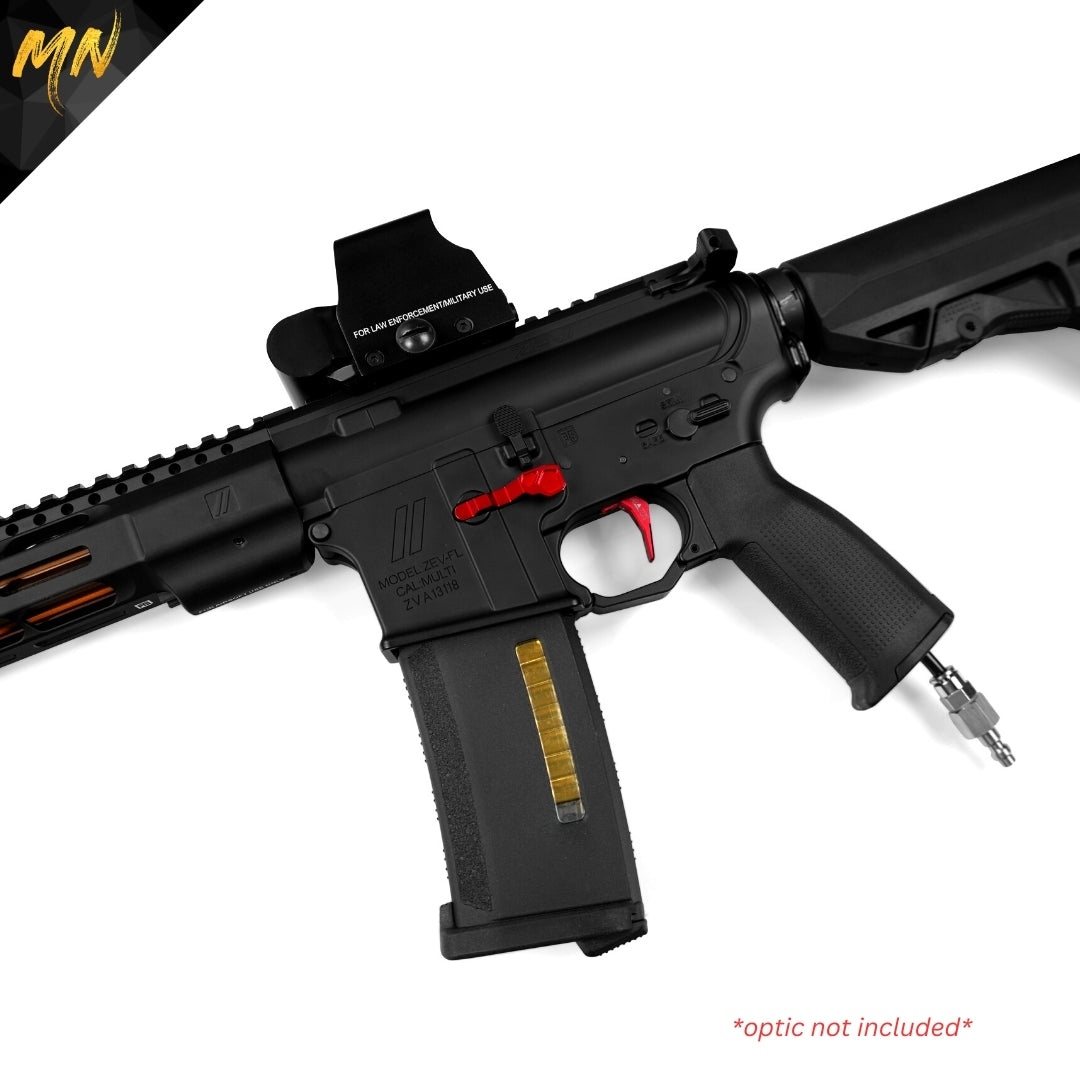 Minnesota Airsoft Project ZEV Custom HPA M4 Airsoft Rifle, alternate view 4