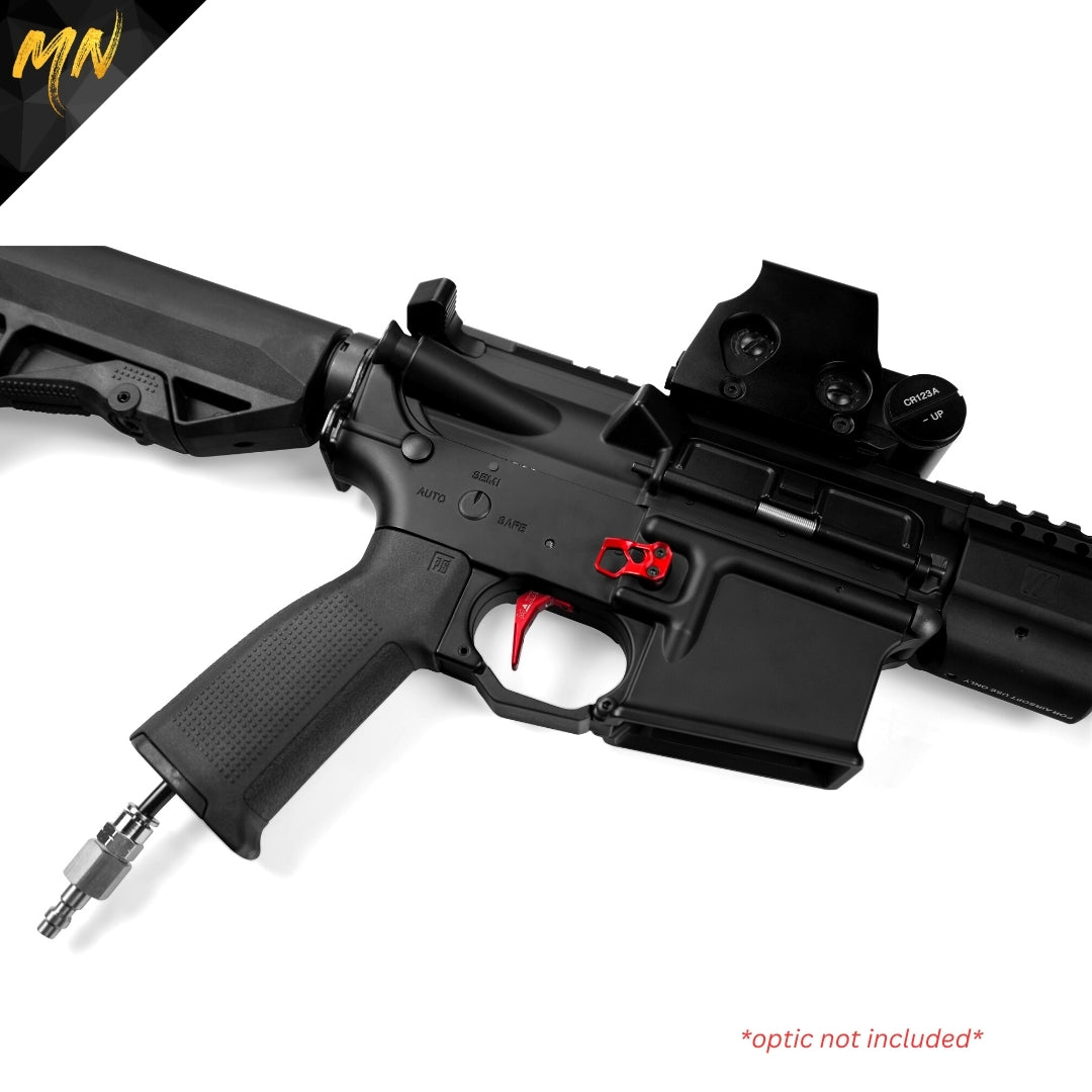 Minnesota Airsoft Project ZEV Custom HPA M4 Airsoft Rifle, alternate view 5