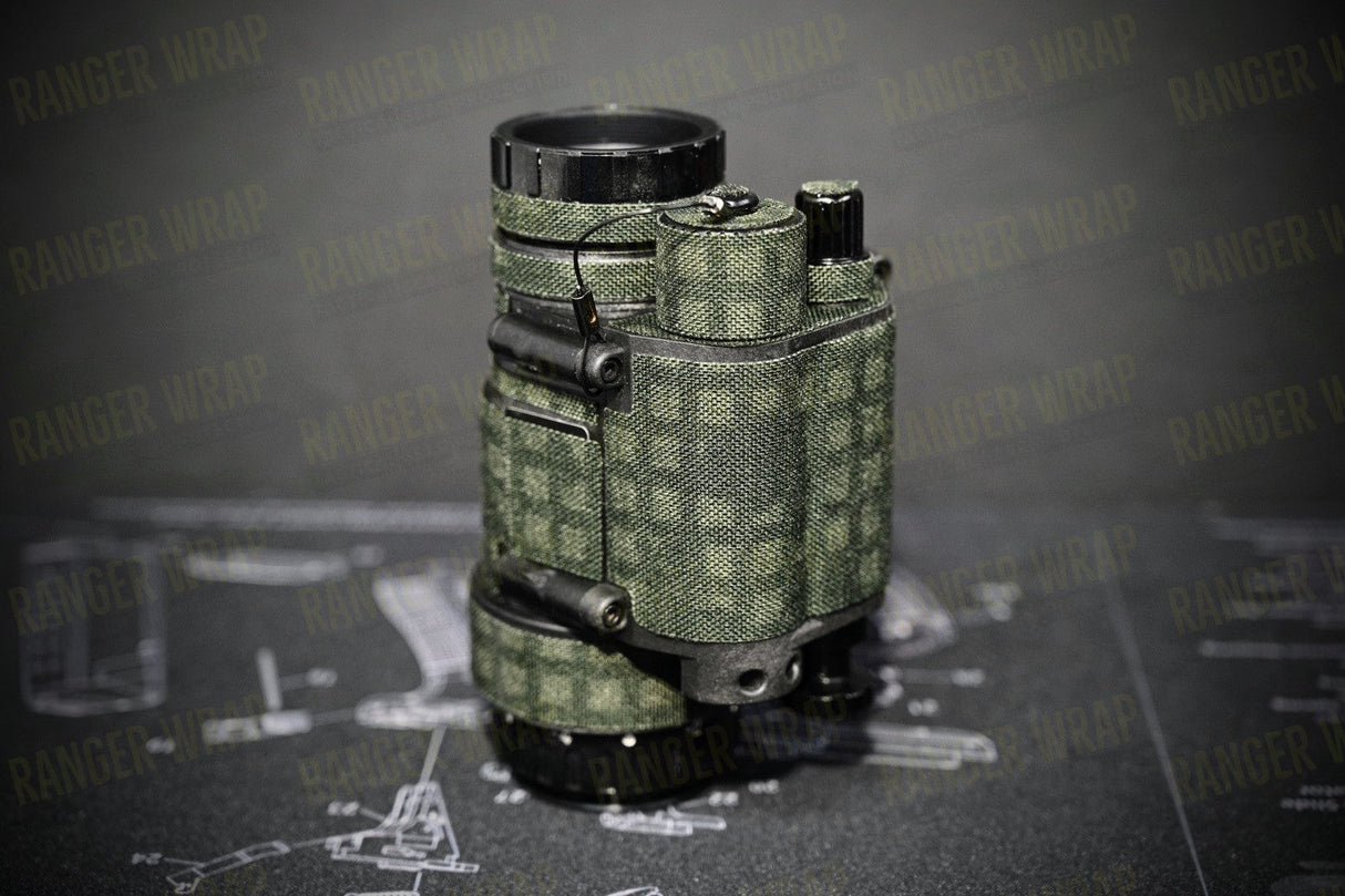 PVS-14 NVG - Device Wrap in Cordura Fabric in Desert Tiger Stripe, alternate view 2