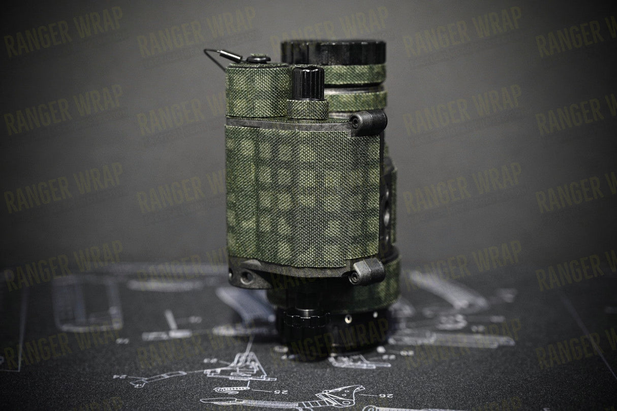 PVS-14 NVG - Device Wrap in Cordura Fabric in Alpine Multicam, alternate view 3