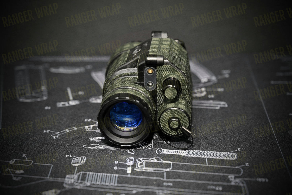 PVS-14 NVG - Device Wrap in Cordura Fabric in Desert Night Camo (DNC), alternate view 7