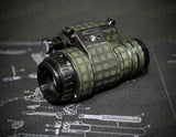 PVS-14 NVG - Device Wrap in Cordura Fabric in Flat Dark Earth (Tan), alternate view 8