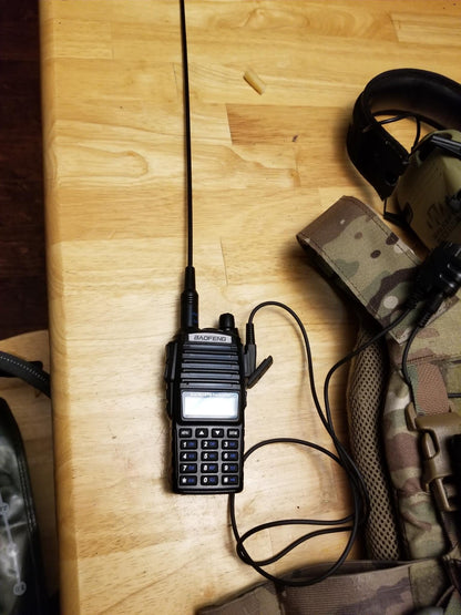 SMC (Shoot, Move, Communicate) Baofeng, Yaesu radios to Auxiliary Port for Electronic Earmuffs - HR Tactical Innovations