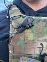 SMC (Shoot, Move, Communicate) Baofeng, Yaesu radios to Auxiliary Port for Electronic Earmuffs - HR Tactical Innovations