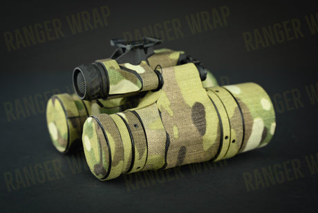 Photonis Vyper NV Binocular - Device Wrap in Cordura Fabric in Desert Tiger Stripe, alternate view 2